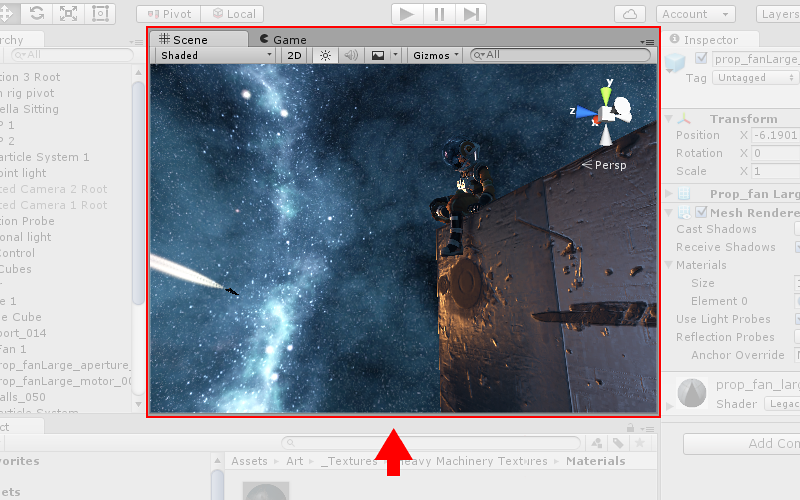 unity store scene camera in scriptableobject