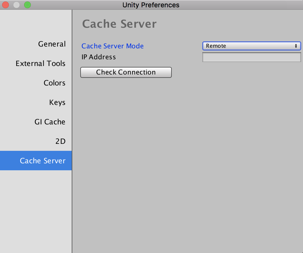 Server cache