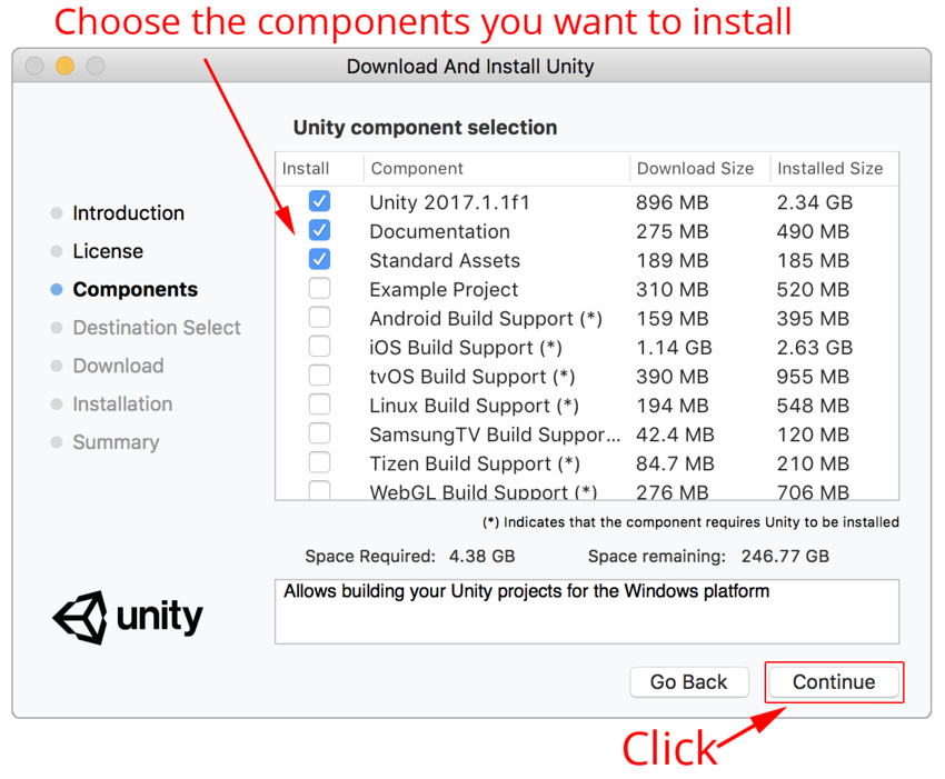 Unity Manual: and installing Unity