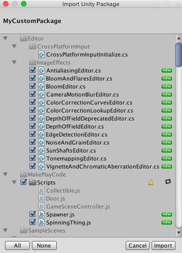 unity assets explorer not extracting