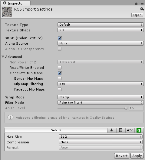 Unity - Manual: Texture Types