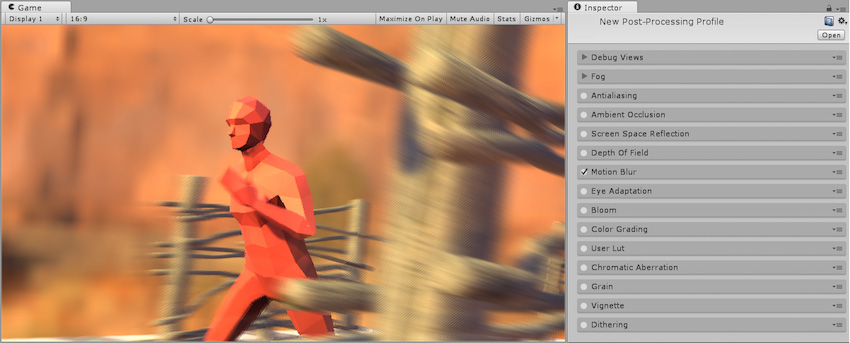 Unity - Manual: Motion Blur