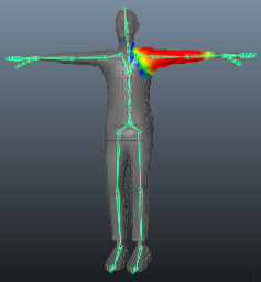 Interactive Skin Bind, one of many skinning methods