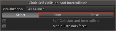 Self Collision parameters
