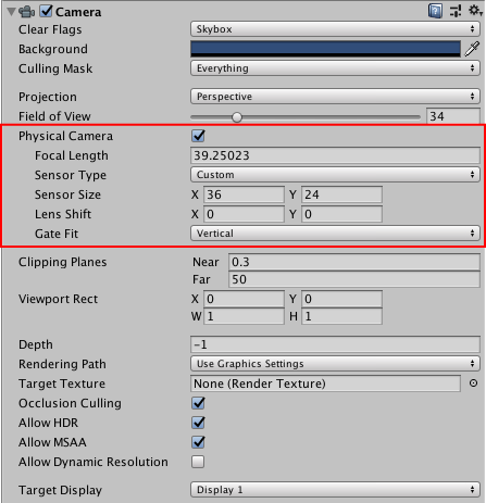 unity camera lens distortion