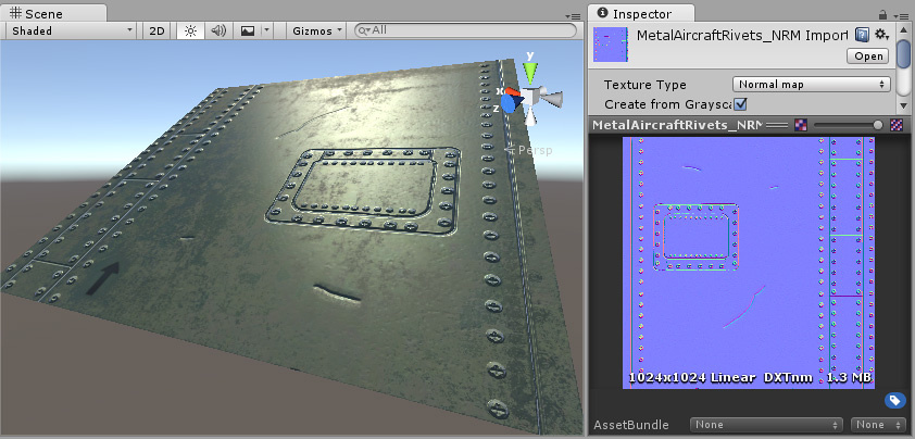 texture and normal maps game