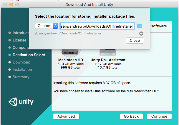 install unity without hub