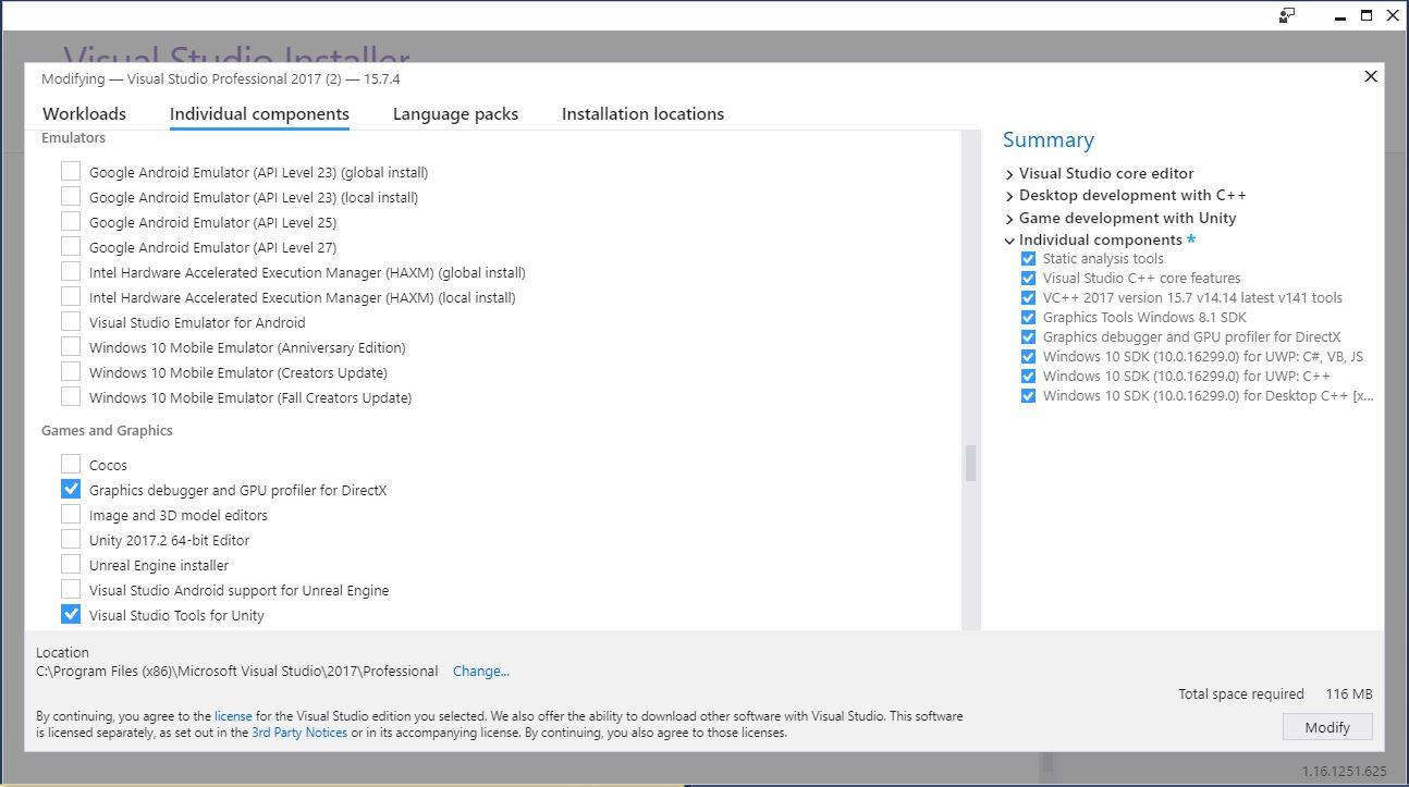 Unity Manual Debugging Directx 11 12 Shaders With Visual Studio
