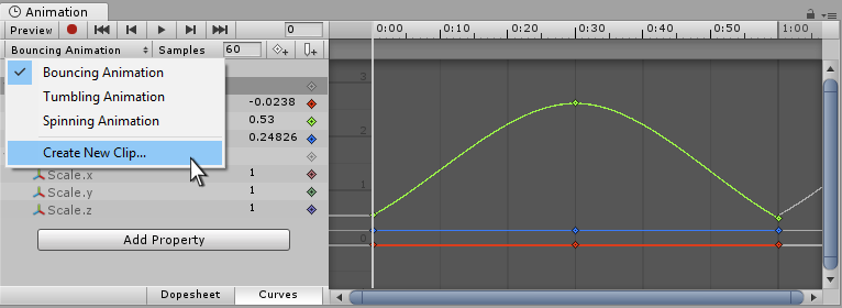 Fig 2: Adding more Animation Clips