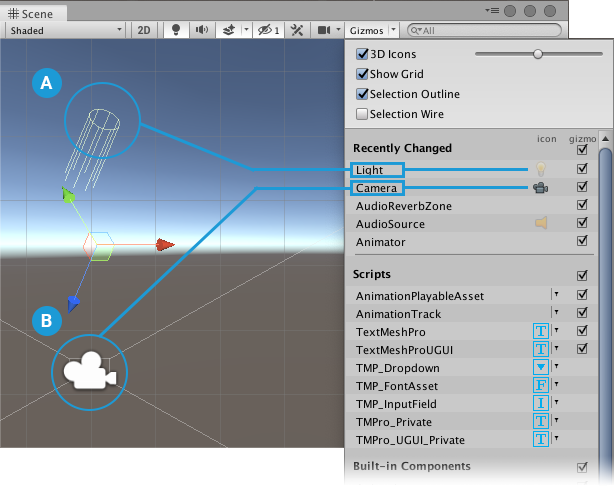 Unity - Manual: Scene visibility