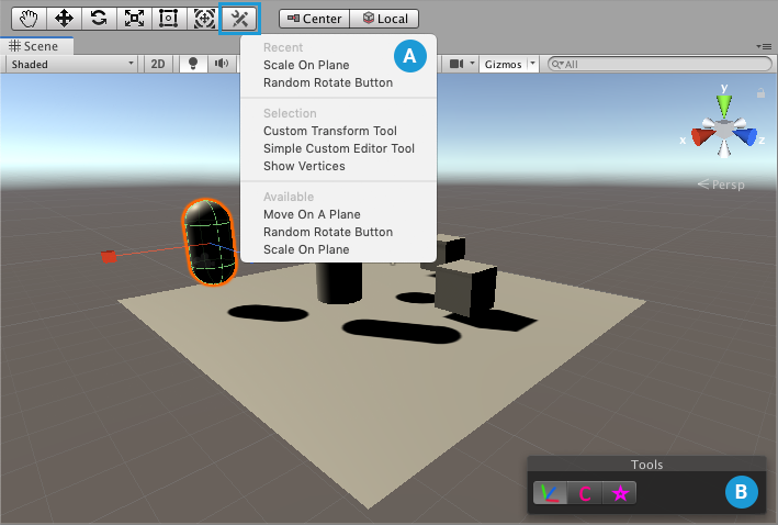 Unity editor tools. Custom Editor Unity. Easy Custom place Tool Unity.