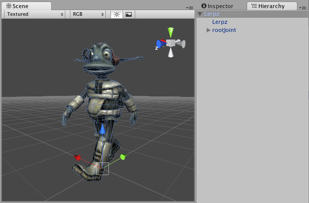 unity 3d characters