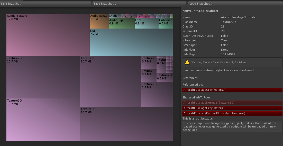 unity pc build out of memory