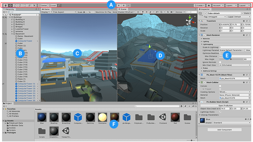 Unity Manual Unity s Interface Unity Manual Unity s Interface