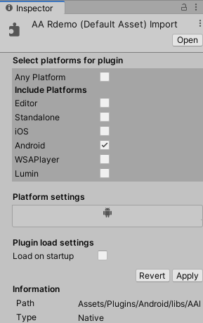 Unity - Manual: AAR plug-ins and Android Libraries