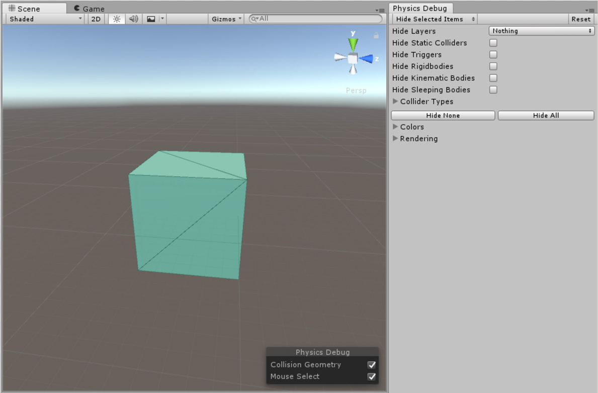 unity - How to hide objects behind an invisible plane? - Game