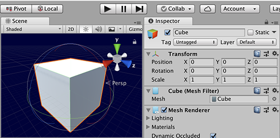 Unity как transform преобразовать в vector