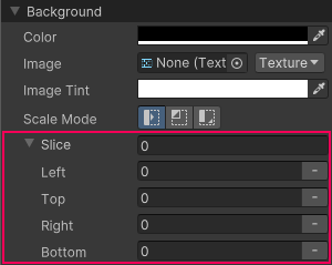 Slice options in UI Builder