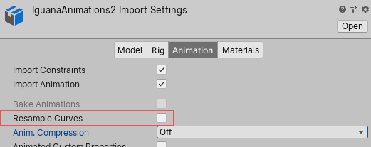 import animation fbx unity