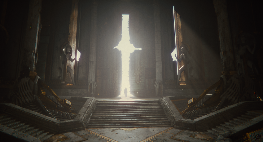 Screenshot from The Heretic.