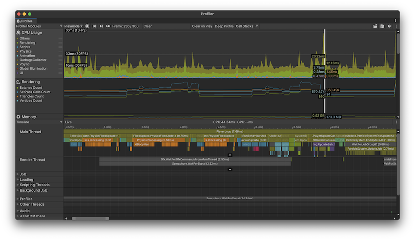 The CPU Usage Profiler module