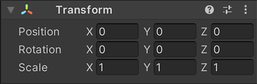 The Transform component