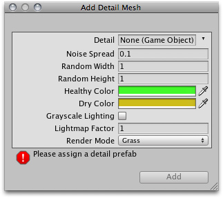 Unity - Detail Meshes
