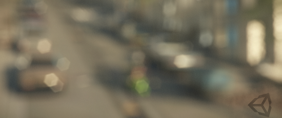 Example with big <span class="doc-prop">Max Blur Distance</span>