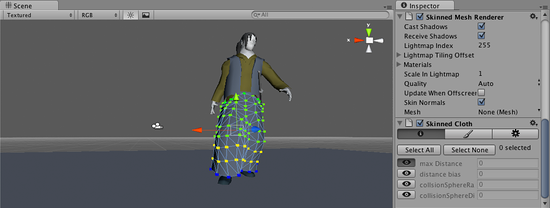 Applying Humanoid Shirts to Skinned Meshes - Scripting Support