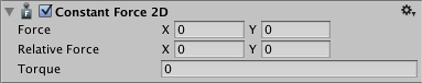 The Constant Force 2D Inspector