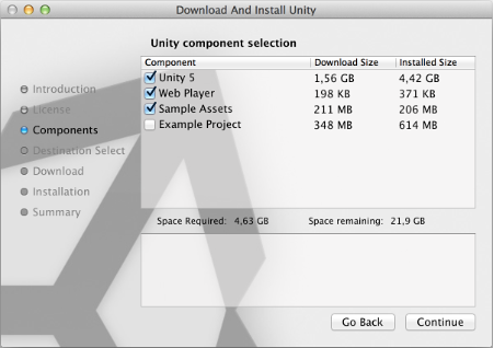 Unity - Manual: Installing Unity