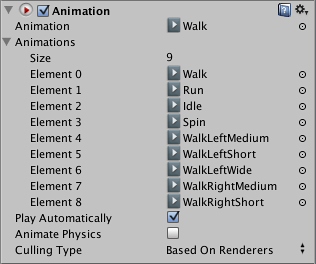 The Animation Inspector