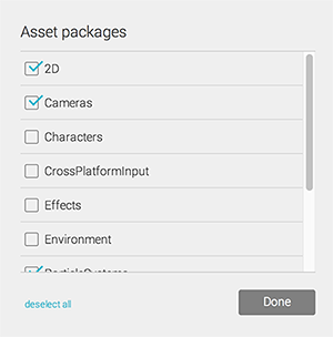 how to extract asset files with unity