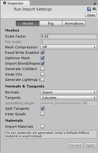Unity Manual How Do I Import Models From My 3d App - how to import a 3d model into roblox studio obj 3ds etc