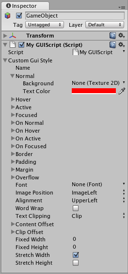 A Style declared in a script can be modified in each instance of the script