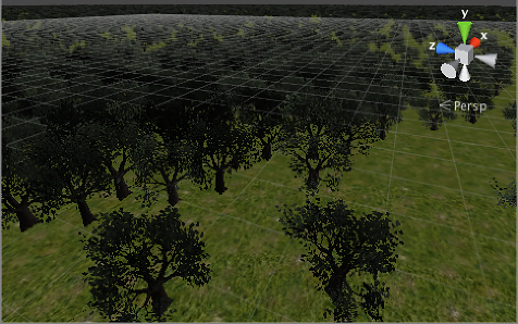 unity blender trees too small
