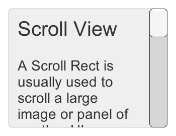 Unity - Manual: Scroll Rect