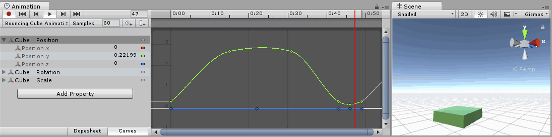 blender 3d animation curve