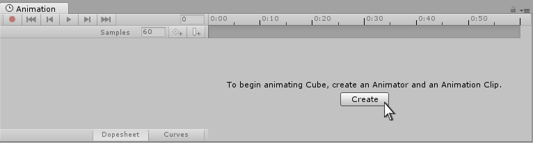 Create a new Animation Clip