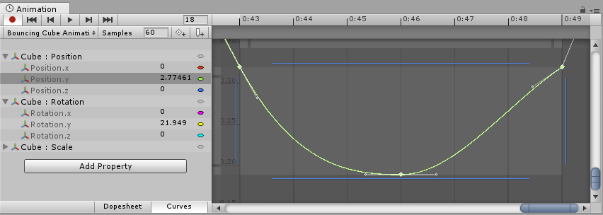 Animate view. Euro view animation.