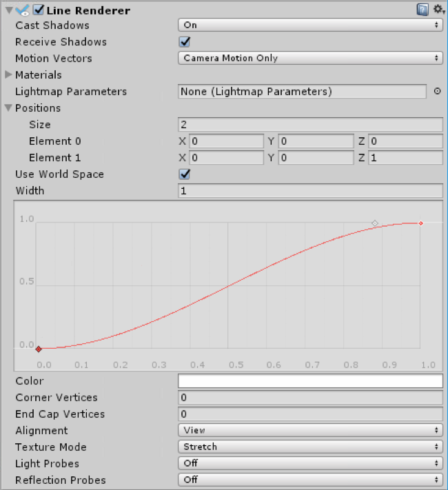 Unity - Manual: Line Renderer