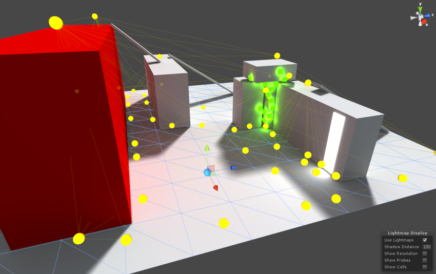 documentation of sample Light Unity Probes   Manual: