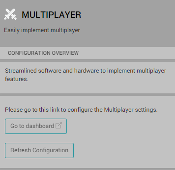 Unity - Manual: Multiplayer Services