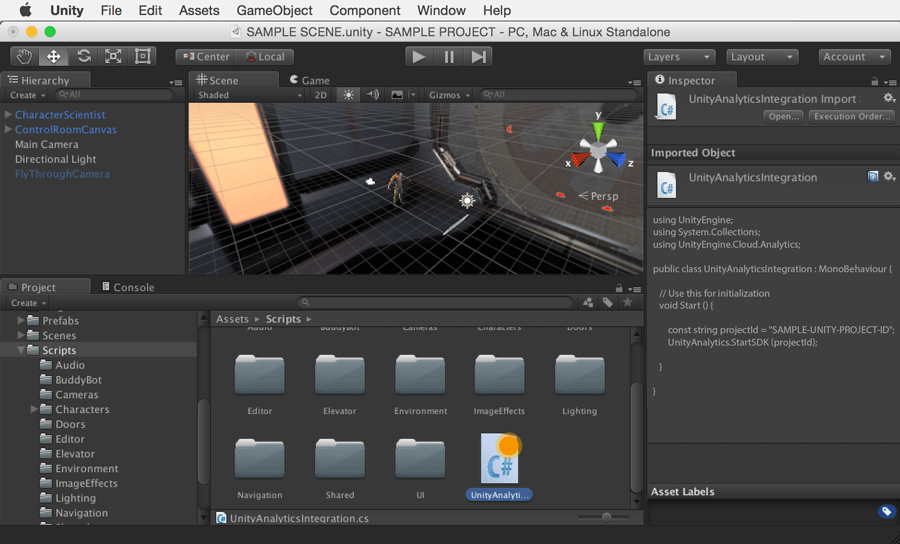 Unity Manual Attach Game Script - 