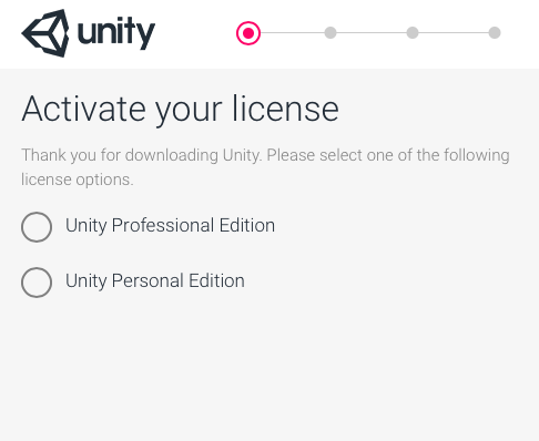 unity license manual activation