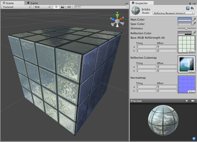 bump mapping shader