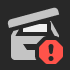 Icon showing package signature error