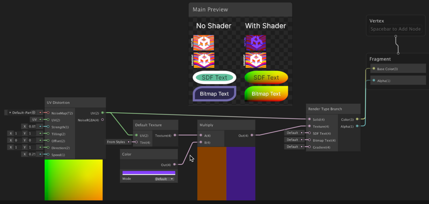 Custom effect example