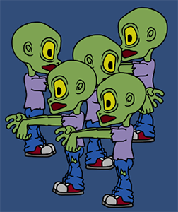 Sprites display as expected when each Prefab has a unique Order in Layer.