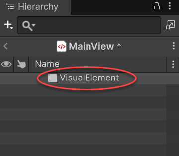 Create new elements with in-scene UI authoring